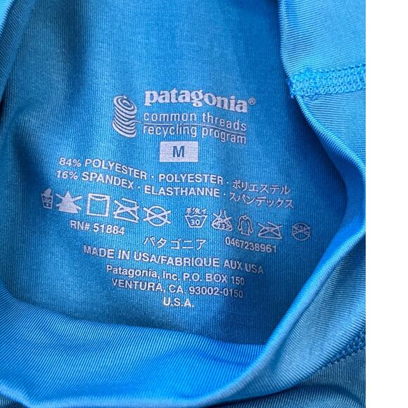 Patagonia Women's Medium Base Layer Long Sleeve Athletic Pullover - Picture 3 of 5